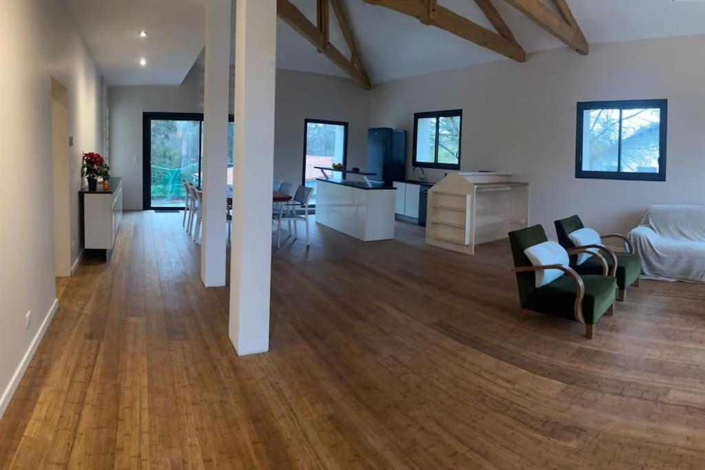 Maison Dharma A 5Km De La Plage Avec Sauna Mimizan Exterior foto