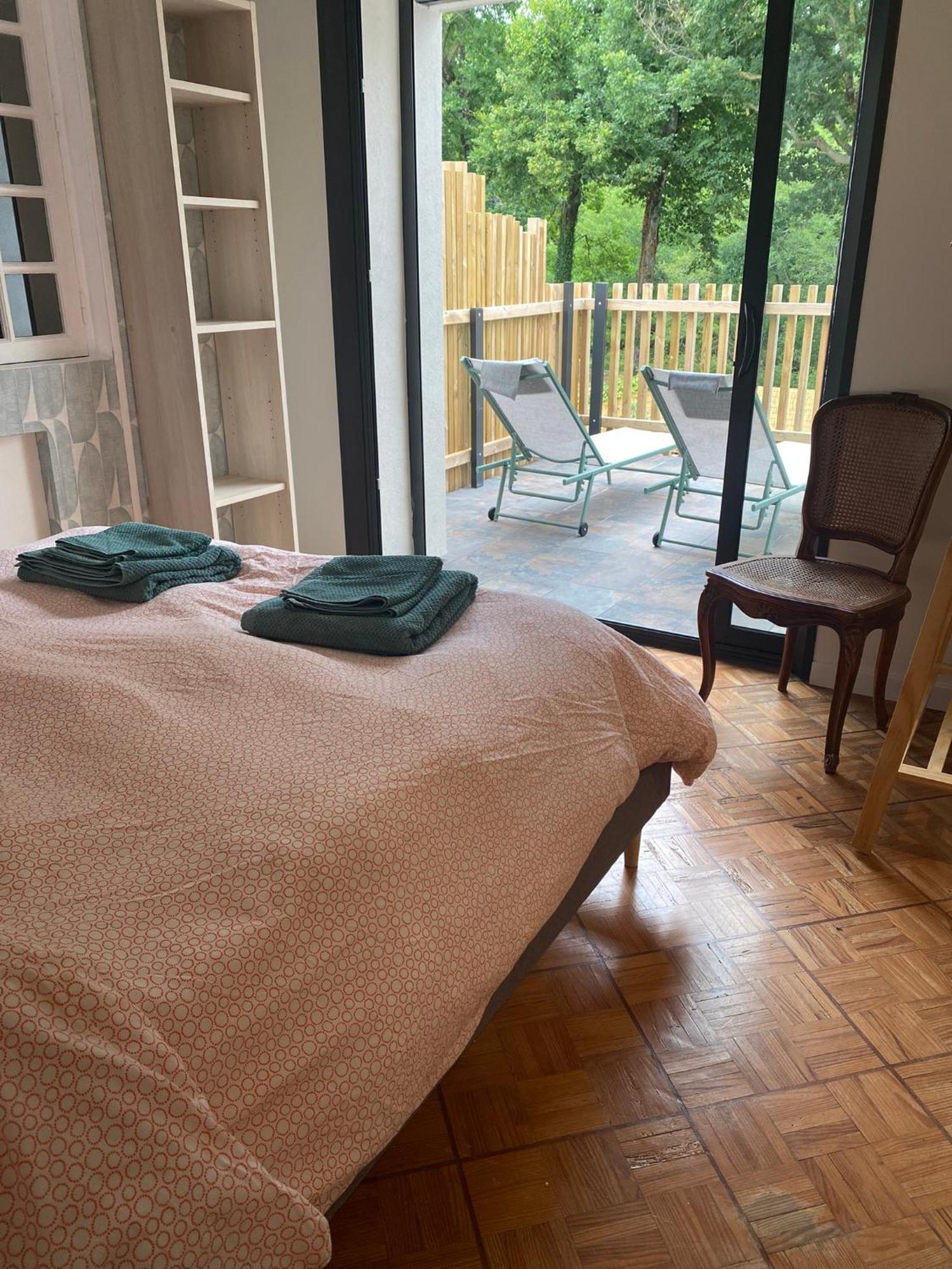 Maison Dharma A 5Km De La Plage Avec Sauna Mimizan Exterior foto